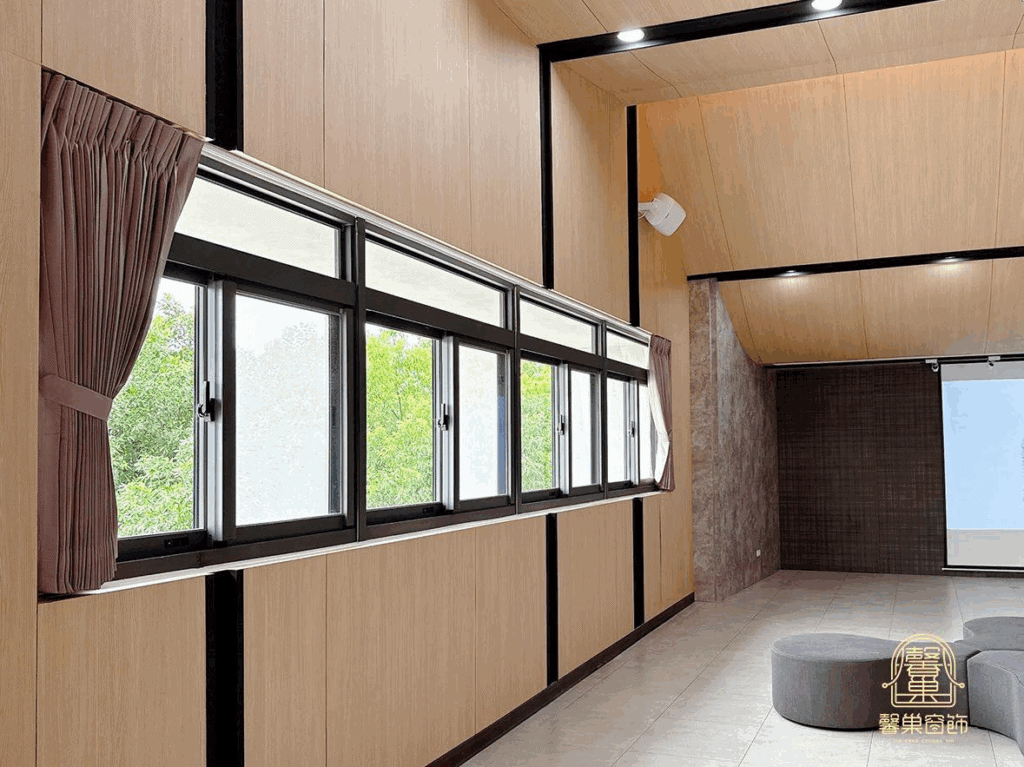 馨巢窗飾防焰窗簾裝潢作品