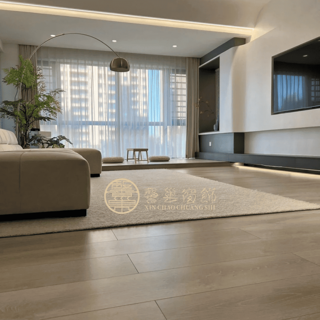 馨巢窗飾 SPC 地板裝修實績