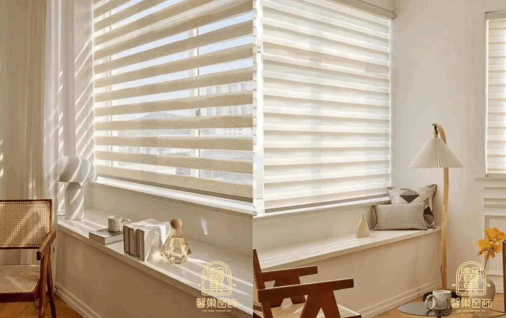 馨巢窗飾斑馬簾裝潢作品
