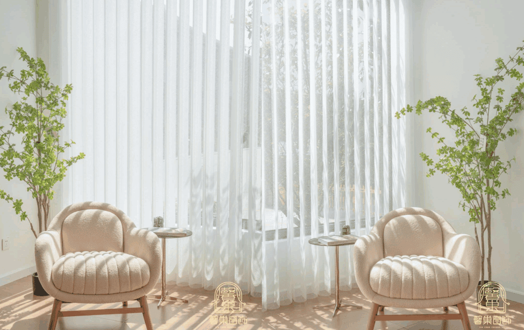 馨巢窗飾柔紗簾裝潢作品