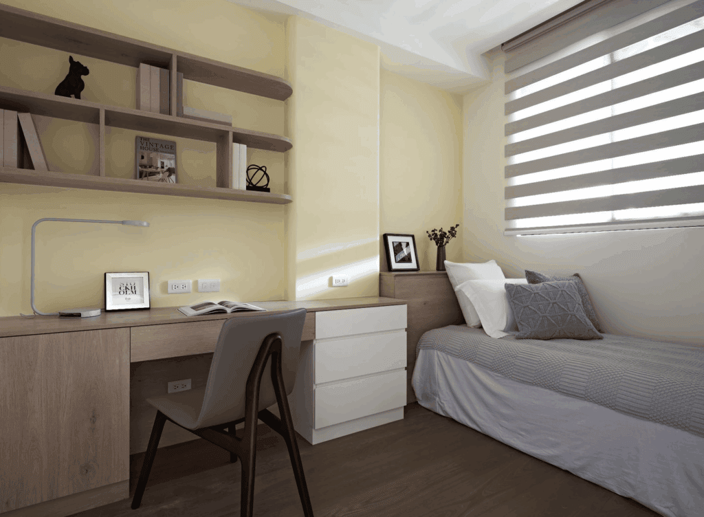 極簡風格帶出乾淨整潔的無印風 / 圖片擷取自皇室空間設計粉專